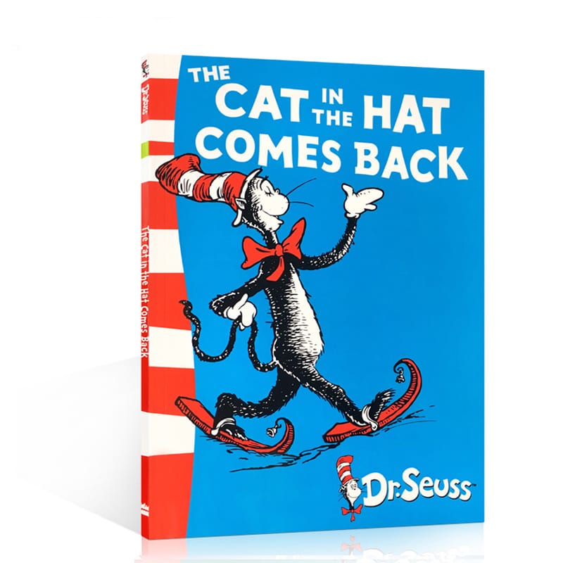 The Cat In The Hat Comes Back Dr.Seuss Interesting Story Parent Child Kids Early Education Picture English Book Christmas Gift