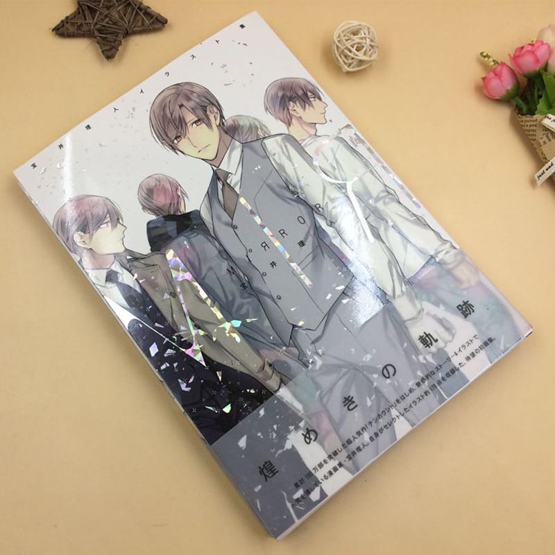 Japanese Takarai Rihito Colorful Art Painting Book Ten Count Collection Picture Album Anime Around watercolor paper libros