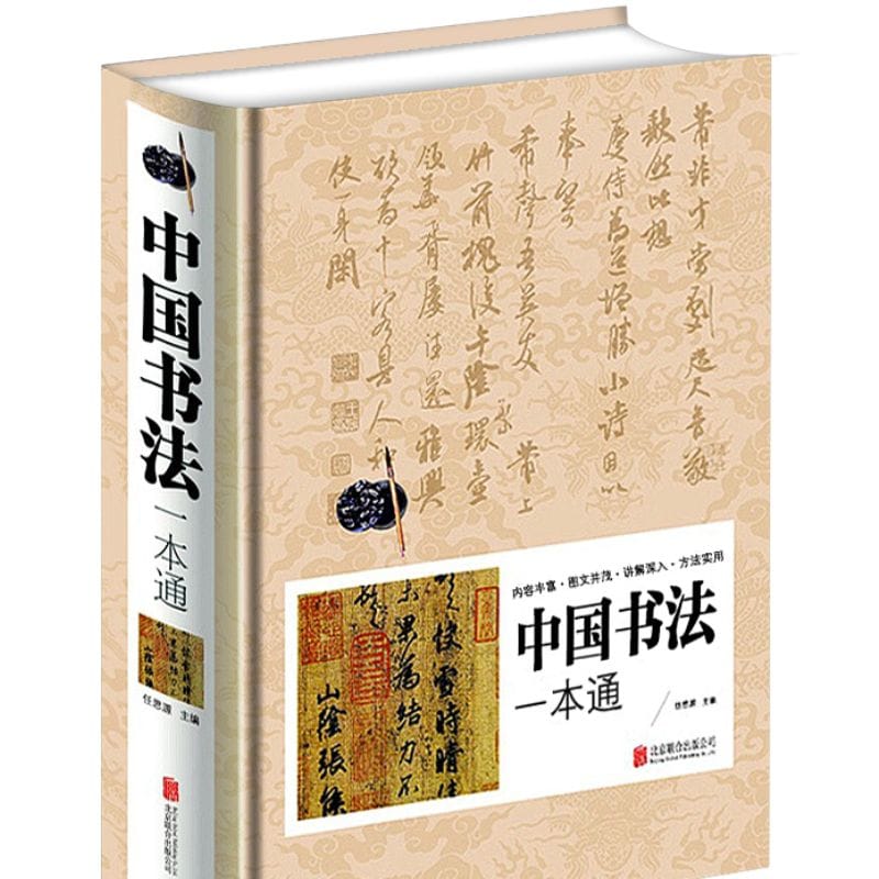 Chinese Calligraphy Brush Pen Multiple Practice Method Techniques Encyclopedia Chinese Characters Calligraphy Tutorial Copy Book