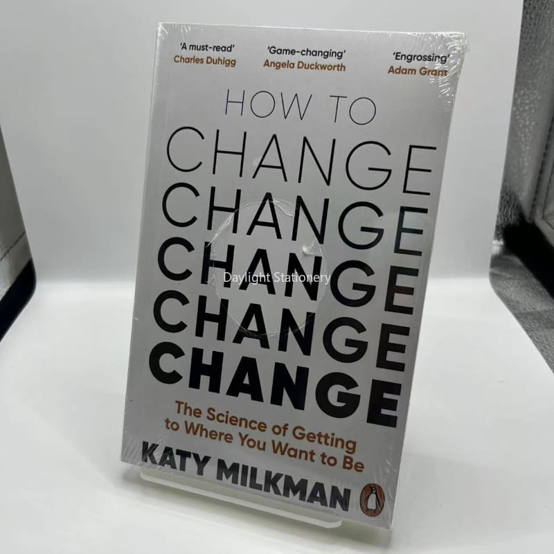 How to Change: The Science of Getting from Where You Are to Where You Want to Be English Books