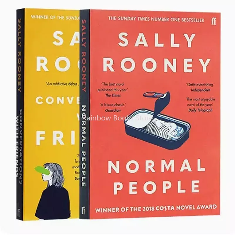 Sally Rooney Normal People / Conversations with Friends Life Novel Adult Bed Time Reading Books Fiction