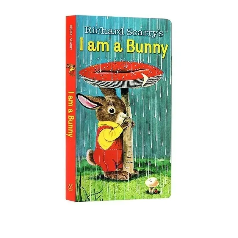 Interactive Children's Book: Learn English the Fun Way with 'I Am a Bunny' Board Book for Kids 0-3