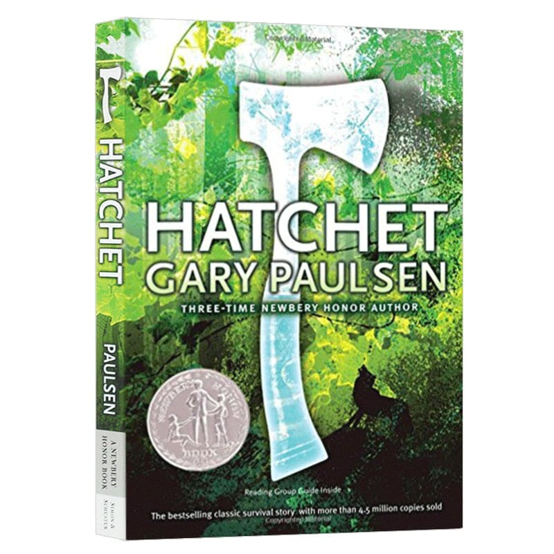 The English Version of The Novel Hatchet Boy Hatchet Short Axe Newbury Award Children's Picture Book Award