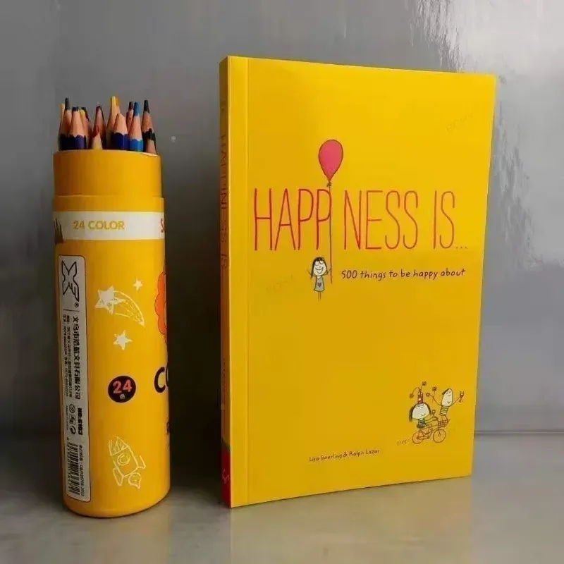 Happiness Is 500 Things To Be Happy about Paperback Happy Positivity Books for Kids