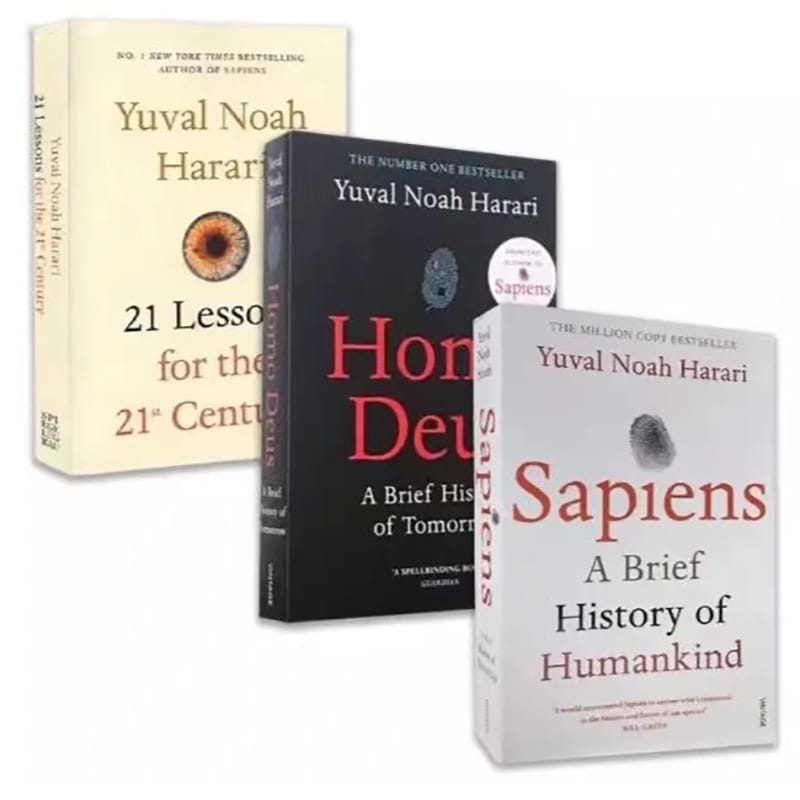 3 Books English Version A Brief History of Today + A Brief History of The Future + A Brief History of Humanity Set