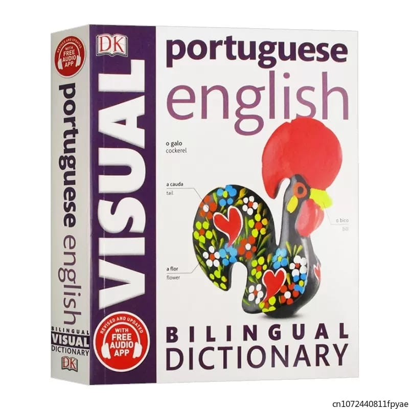 DK  Portuguese English Bilingual Visual Dictionary Bilingual Contrastive Graphical Dictionary Book