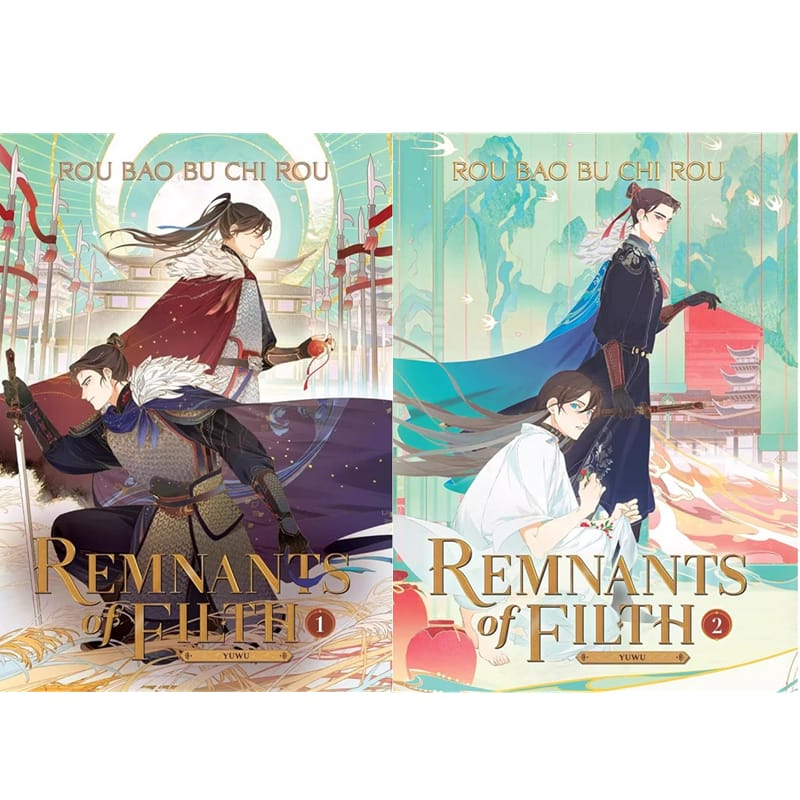 New Remnants of Filth: Yu Wu English Novel Vol. 1+2 Gu Mang, Mo Xi Chinese Ancient Xianxia Fantasy BL Fiction Book