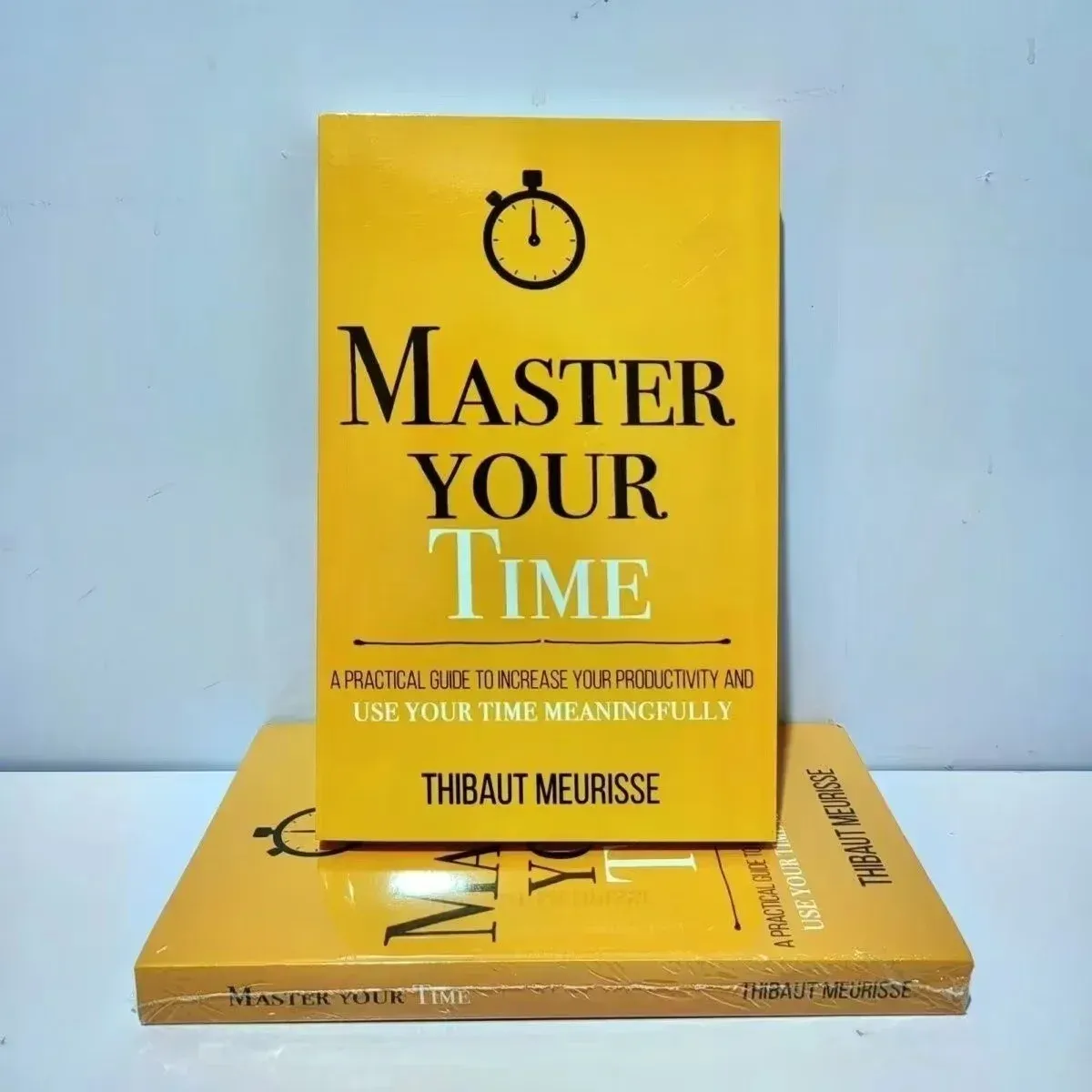 Master Your Time By Thibaut Meurisse Inspirational Literature Works To Control Emotions Novel Book
