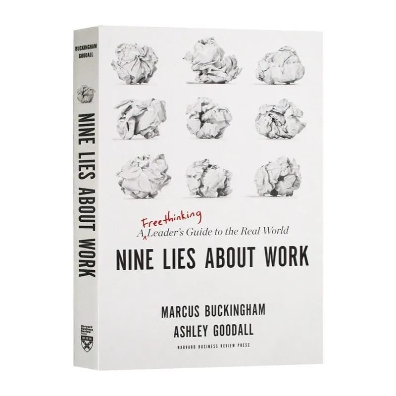 Nine Lies About Work A Freethinking Leader’s Guide to the Real World Book in English Libros
