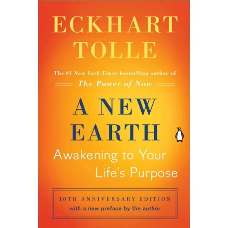 A New Earth by Eckhart Tolle Awakening to Your Life's Purpose English Book Paperback Libros