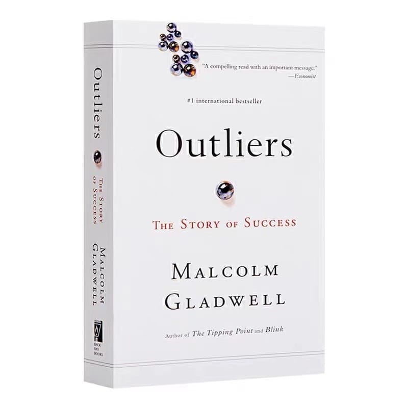 Outliers: The Story of Success By Malcolm Gladwell in English Self-management Success Psychology Popular Reading Books for Adult