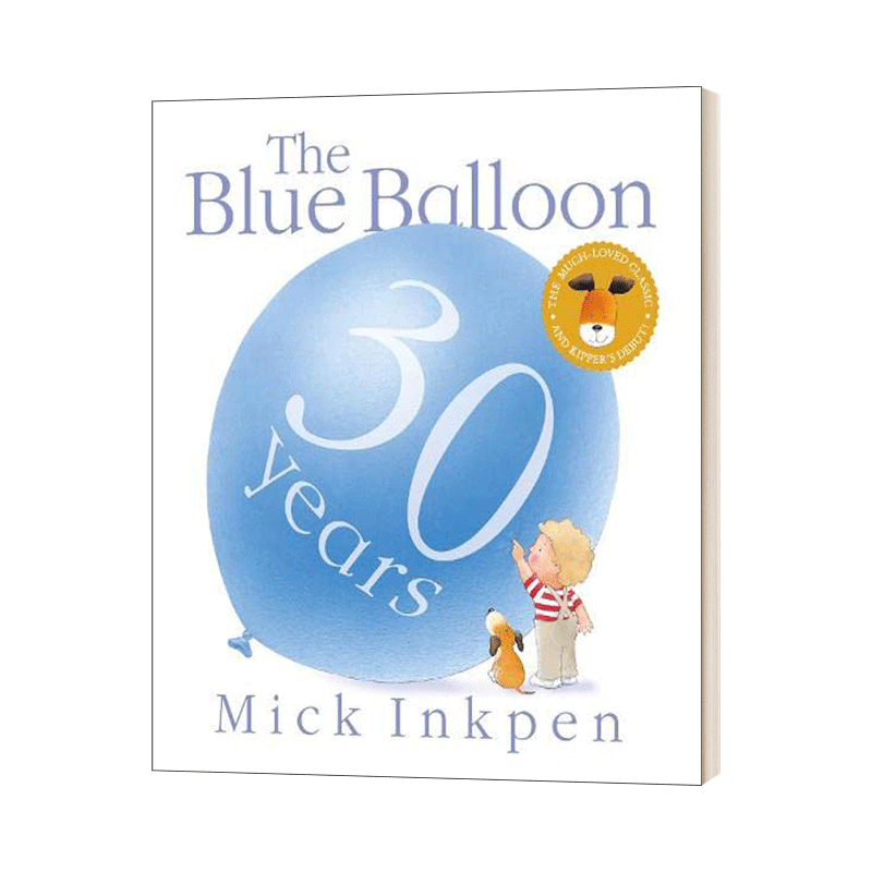 The Blue Balloon(English Version)，Children's Picture Story Book， Fiction