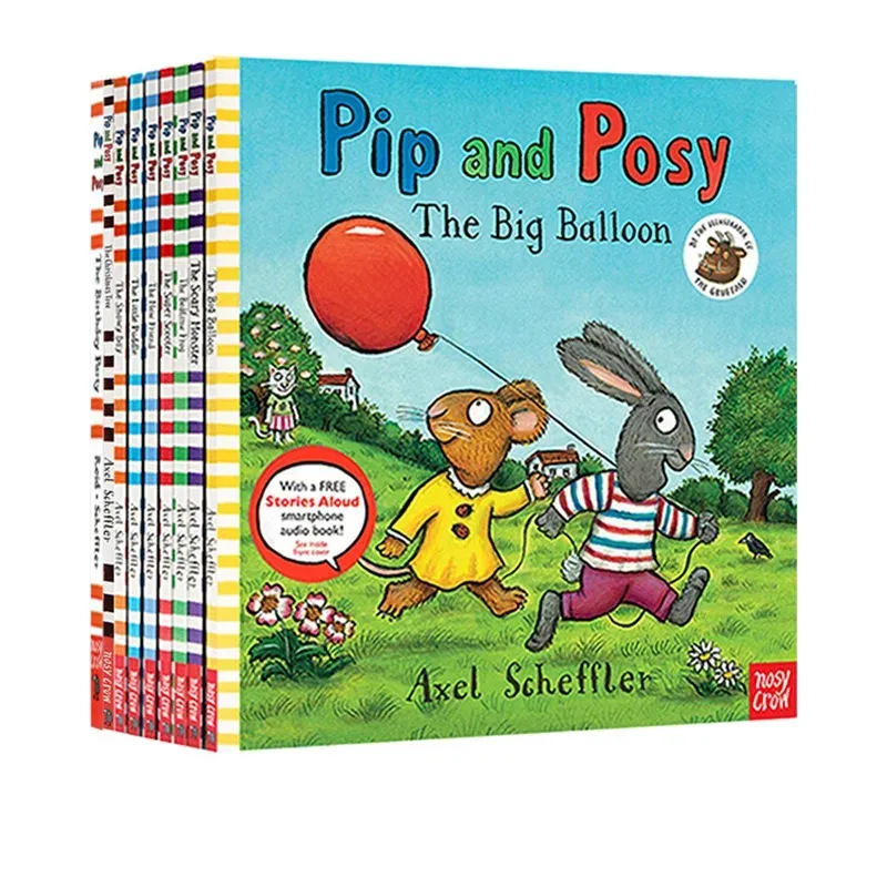 Click on The English Version of "Pip and Posy 10" To Provide Free Audio Support for "Little Da Ren Little Tadpole" Book