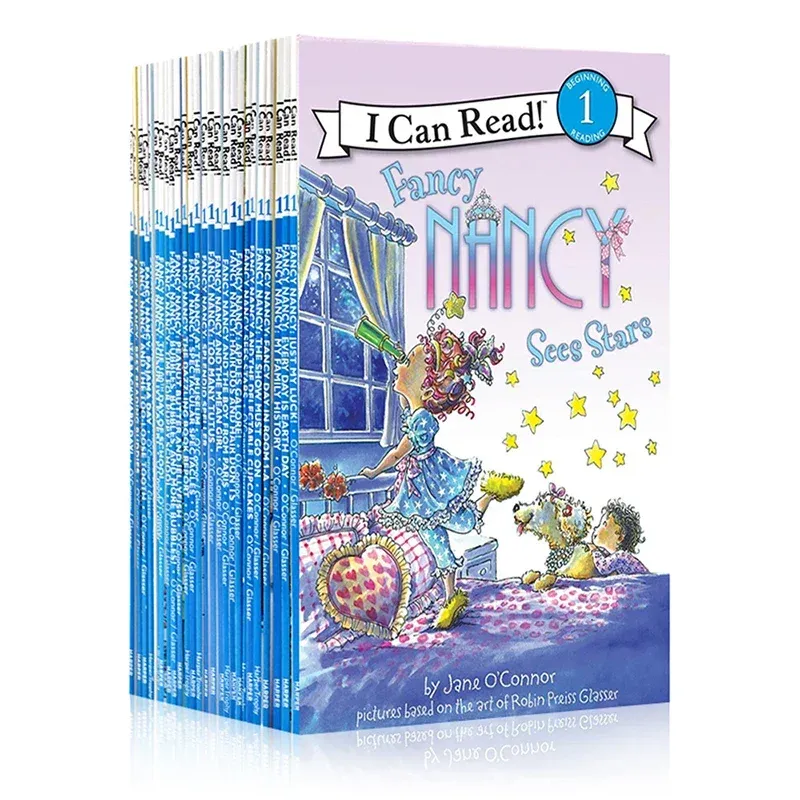 30 Books/Set I Can Read Fancy Nancy Manga Book Sets In English Learning Reading Picture Books for Kids Educational booklets