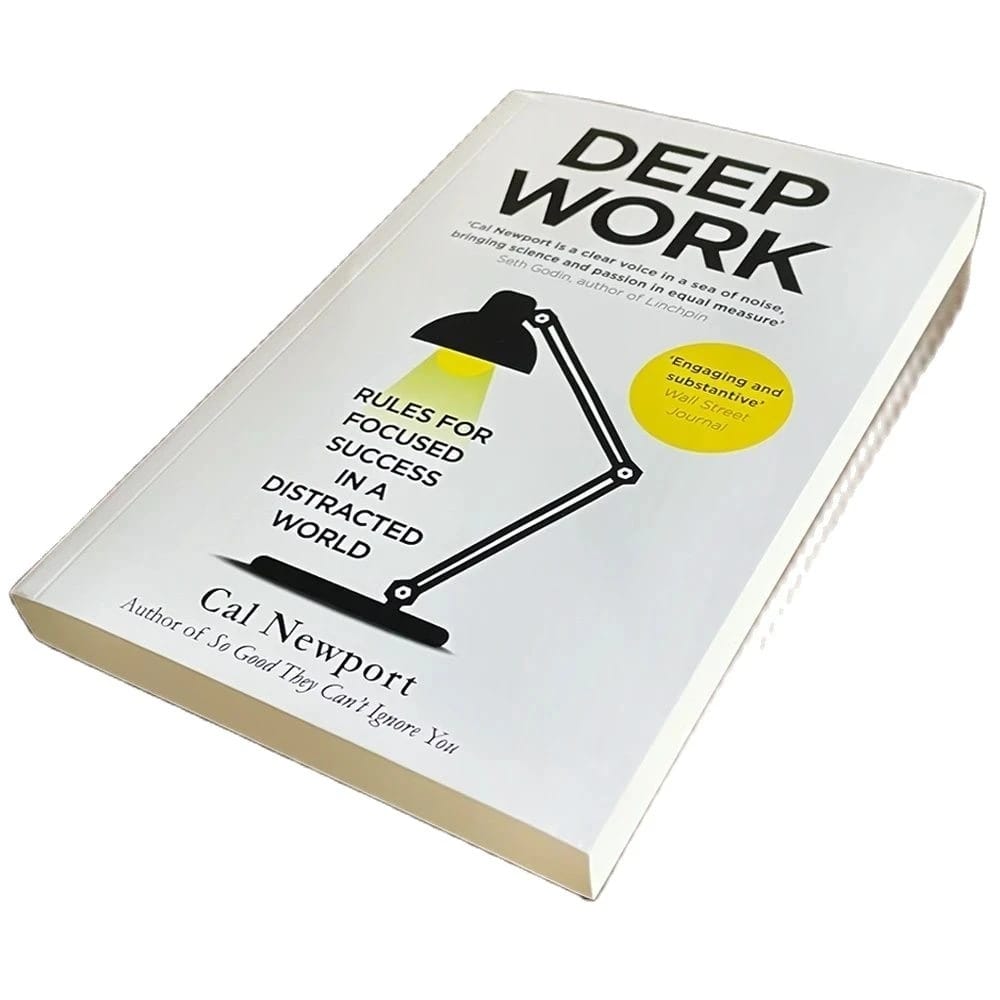 Deep Work English Book By Cal Newport Rules for Focused Success In A Distracted World Leadership & Motivation Books f