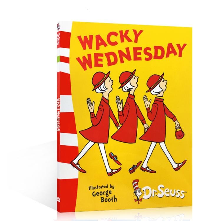 Wacky Wednesday Dr.Seuss Interesting Story Parent Child Kids Early Education Picture English Book Christmas Gift