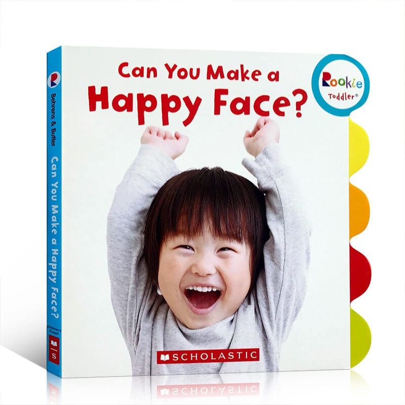 Original English Picture Book Can You Make A Happy Face?？ Emotional Expression Children's