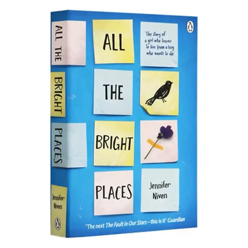 All the Bright Places By Jennifer Niven Paperback English Novel Book Libros Livros Books