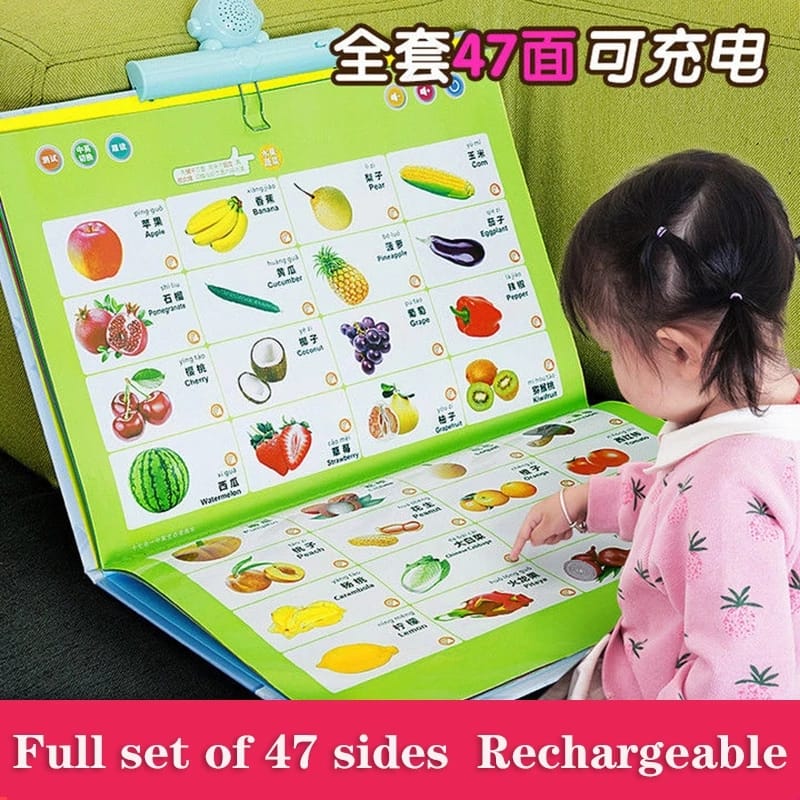 Point Reading Children Point To Read Audio Books Early Education Machine Kids Learn Chineses English Language Baby Toys