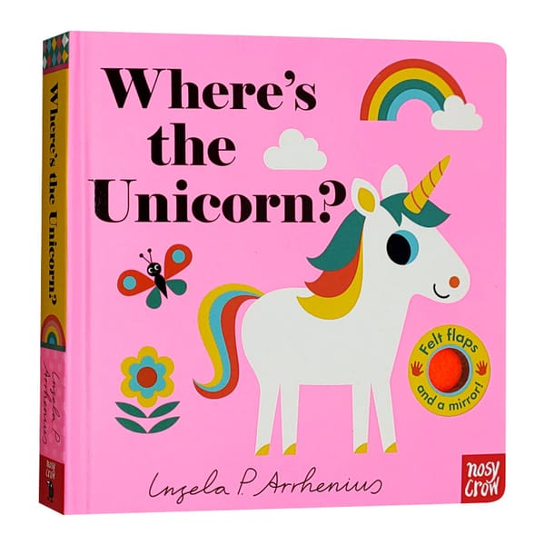 Where's the Unicorn, Baby Children's books aged 1 2 3, English picture book, 9781536206968