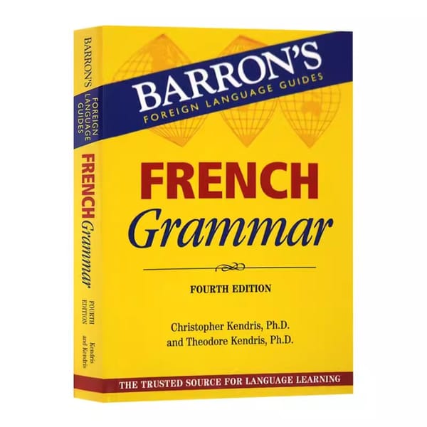 French Grammar Original Language Learning Books English Reference Book