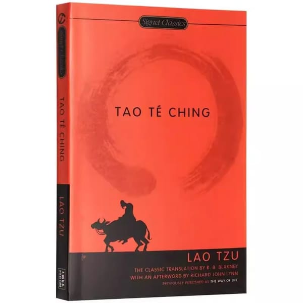 Tao Te Ching Lao Tzu English Book Ancient Chinese Philosophy Taoist thought Classic Chinese Studies Books