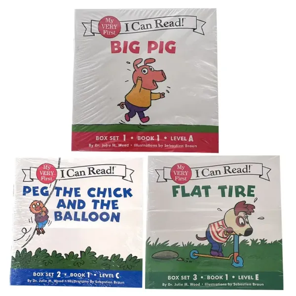 36 Books/Set I Can Read Beginner Reading 1 2 3 Phonics English Story Picture Pocket Book  Montessori Learning  Books