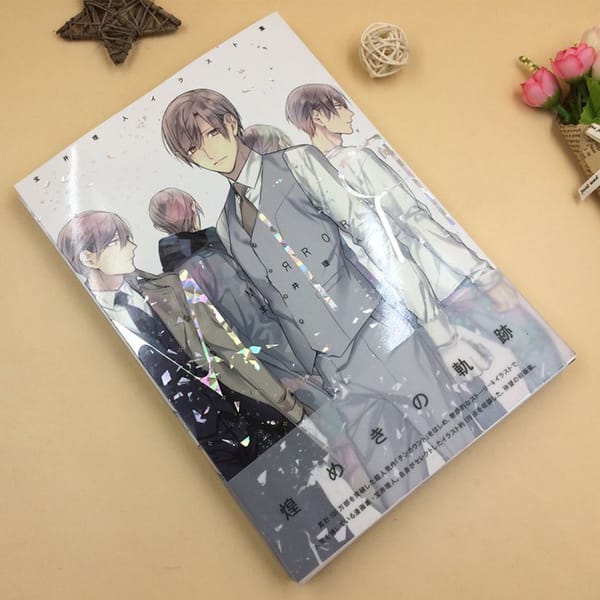 Japanese Takarai Rihito Colorful Art Painting Book Ten Count Collection Picture Album Anime Around watercolor paper libros