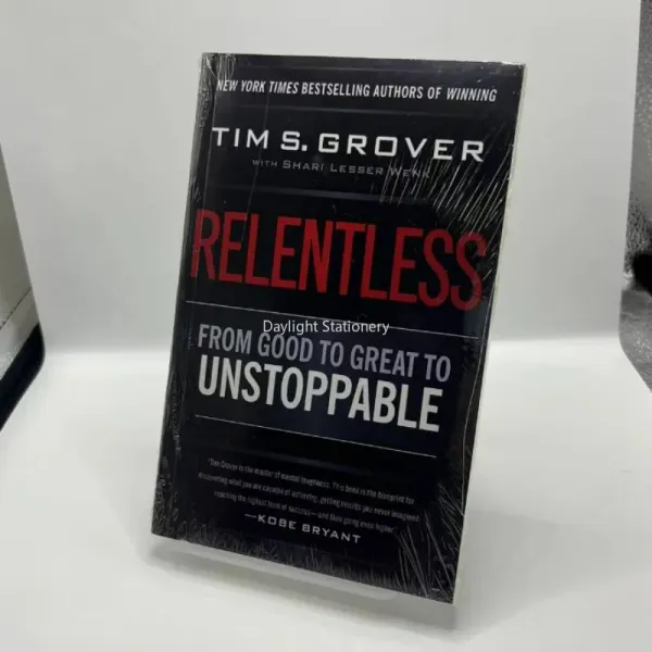 Relentless: From Good to Great to Unstoppable English Books