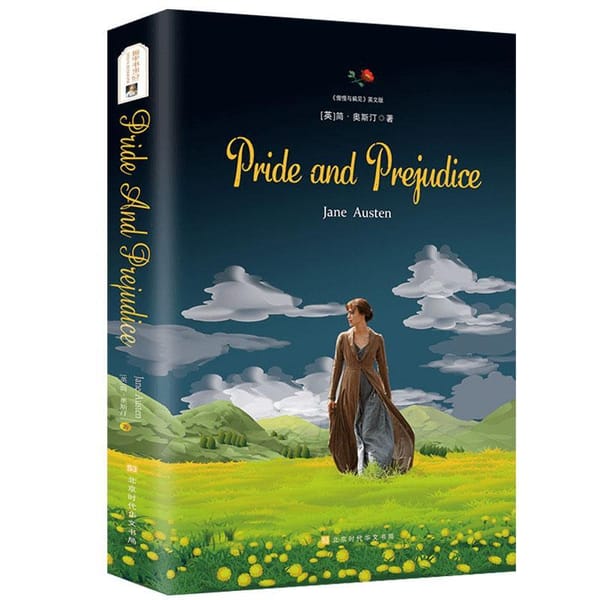 World Famous English Novels Books Pride and Prejudice Genuine English Novels Books Hardcover Collector's Edition