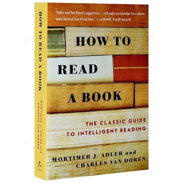 How To Read A Book Triple Your Reading Speed Classic Reading Guide Books for Adults Teenagers in English