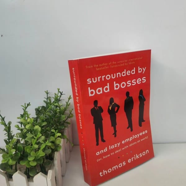 Thomas Erikson Surrounded By Bad Bosses Book Paperback Book In English Libros