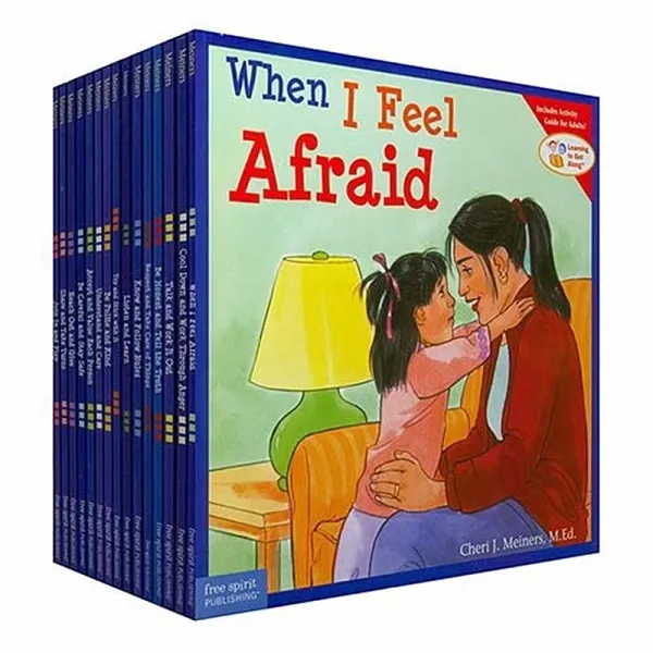 15 Books/set Learning To Get Along Children Educational English Picture Story Book Social Skills IQ EQ Practice for 5-10 Years