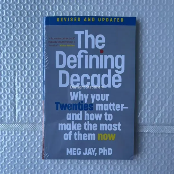The Defining Decade: Why Your Twenties Matter--And How to Make the Most of Them Now English Books