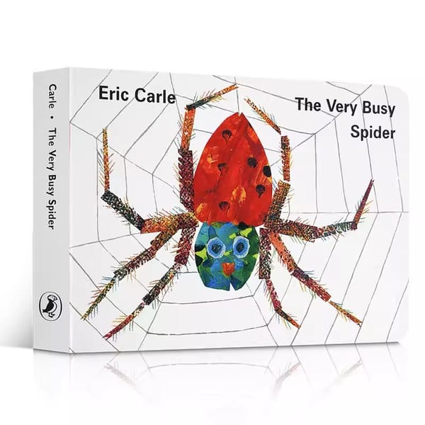 The Very Busy Spider Hardcover Kids English Book Original English Picture Book