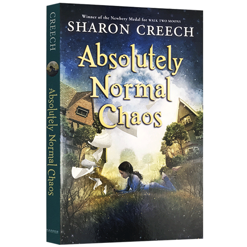 Absolutely Normal Chaos, Teen English in books story, Bildungsroman novels 9780064406321