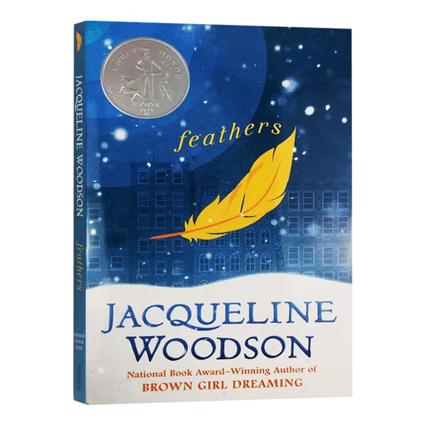 Feathers Jacqueline Woodson, Children's books aged 9 10 11 12 English books, Bildungsroman novels 9780142415504