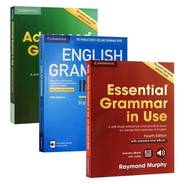 1/3 Books Cambridge Elementary English Grammar Advanced Essential English Grammar in Use English Test Preparation Professional