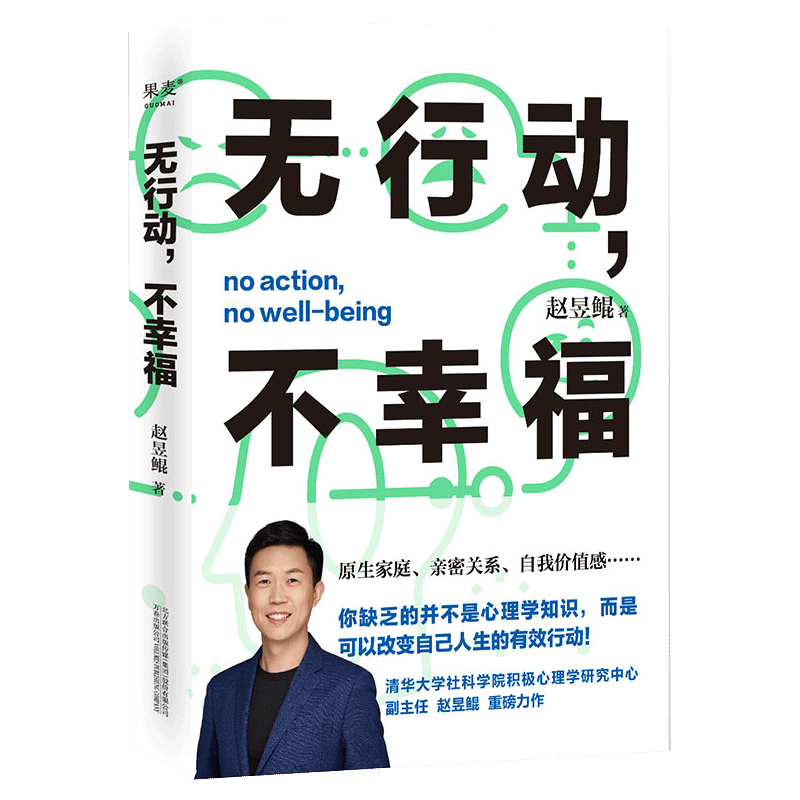 No Action No Well-being By Zhao Yukun Positive Psychology Book