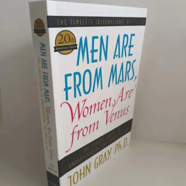 Men Are from Mars, Women Are from Venus by John Gray Paperback The International Bestseller Story Book in English