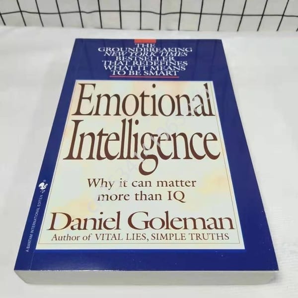 English Version Emotional Intelligence By Daniel Goleman Self-improvement Book The Art of Language