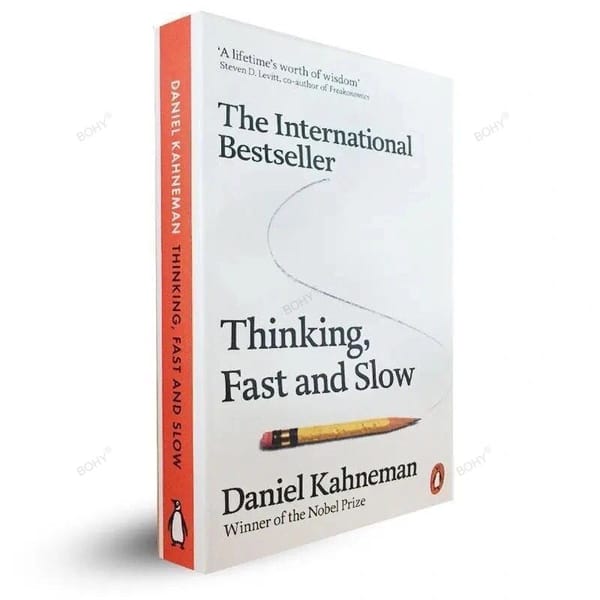 Thinking Fast and Slow Economic Books In English Self Management Novels