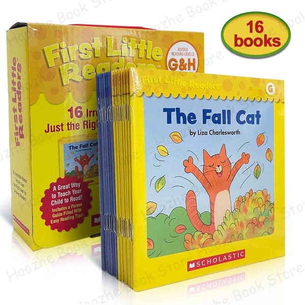 Level G&H First Little Readers Booklets Kids Picture Gift Books Learning English Book Montessori Teacher Teaching Aids
