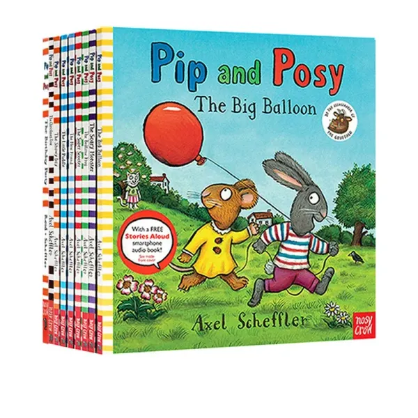 Click on The English Version of "Pip and Posy 10" To Provide Free Audio Support for "Little Da Ren Little Tadpole" Book
