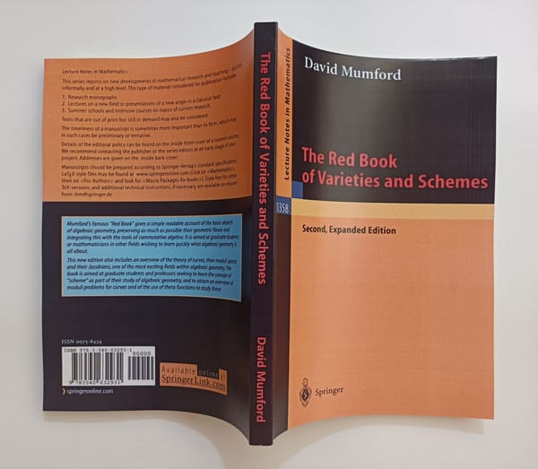 The Red Book Of Varieties And Schemes