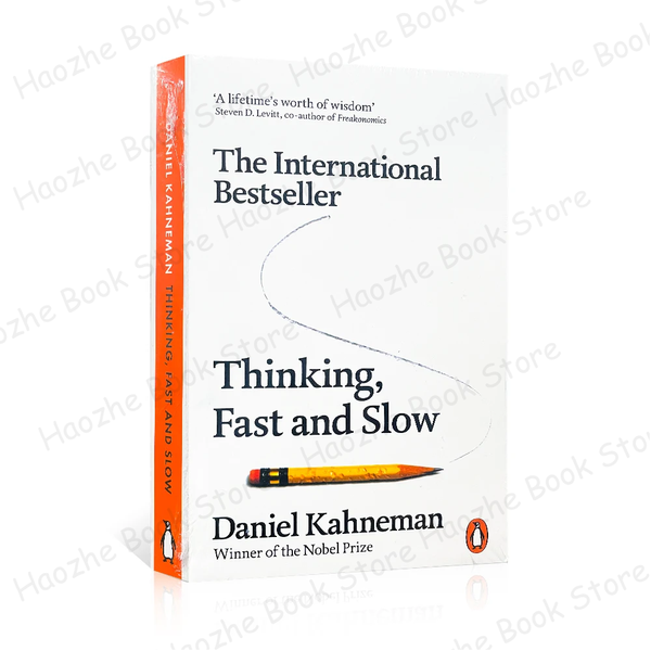 Daniel Kahneman Thinking,fast and Slow Reading English Books for Adult  A Lifetimes Worth of Wisdom Economic Management Books