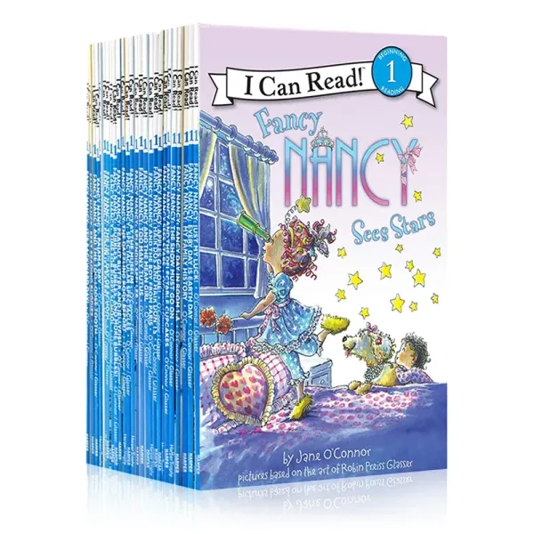 30 Books/Set I Can Read Fancy Nancy Manga Book Sets In English Learning Reading Picture Books for Kids Educational booklets