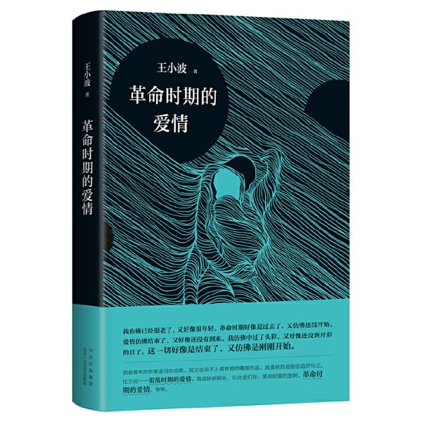 Love in the Time of Revolution by Wang Xiaobo Chinese Edition Hardcover Book