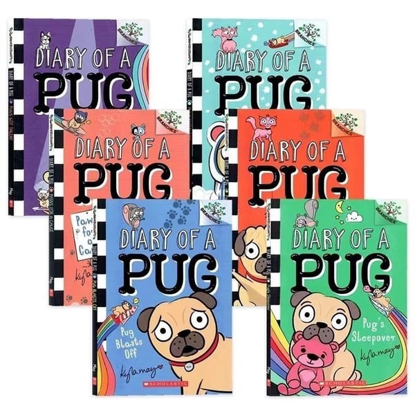 Kyla May - Diary of A Pug English Book Kyla May - Diary of A Pug English Book Early Education for Children