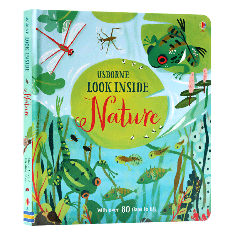Britain English 3d Usborne Look Inside Nature Picture Book Education Kids Child Reading Flaps To Lift Hard Cover Board Book